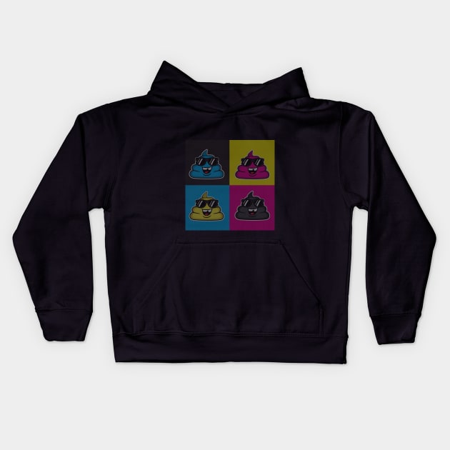 Poop Art!!! Kids Hoodie by doddy77